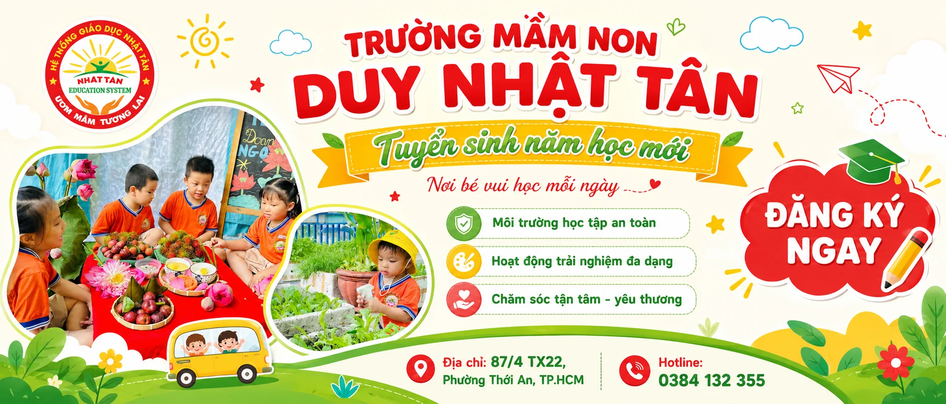 TRƯỜNG MẦM NON DUY NHẬT TÂN